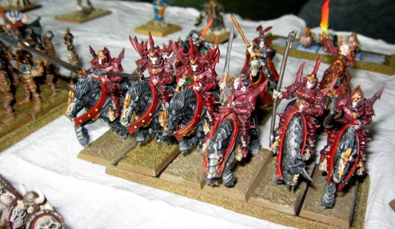 Age Of Sigmar, Blood, Court, Knights, Vampires - Blood Knights